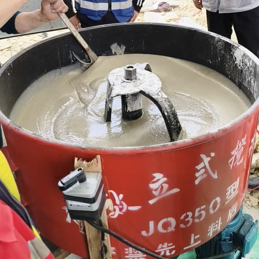 茂南汽轮机余热压缩机导热油设备底座耐高温环氧树脂灌浆料